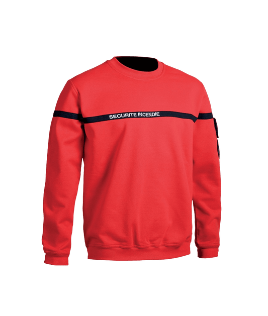 SWEAT-SHIRT MANCHES LONGUES SSIAP (Nouvelle Norme)