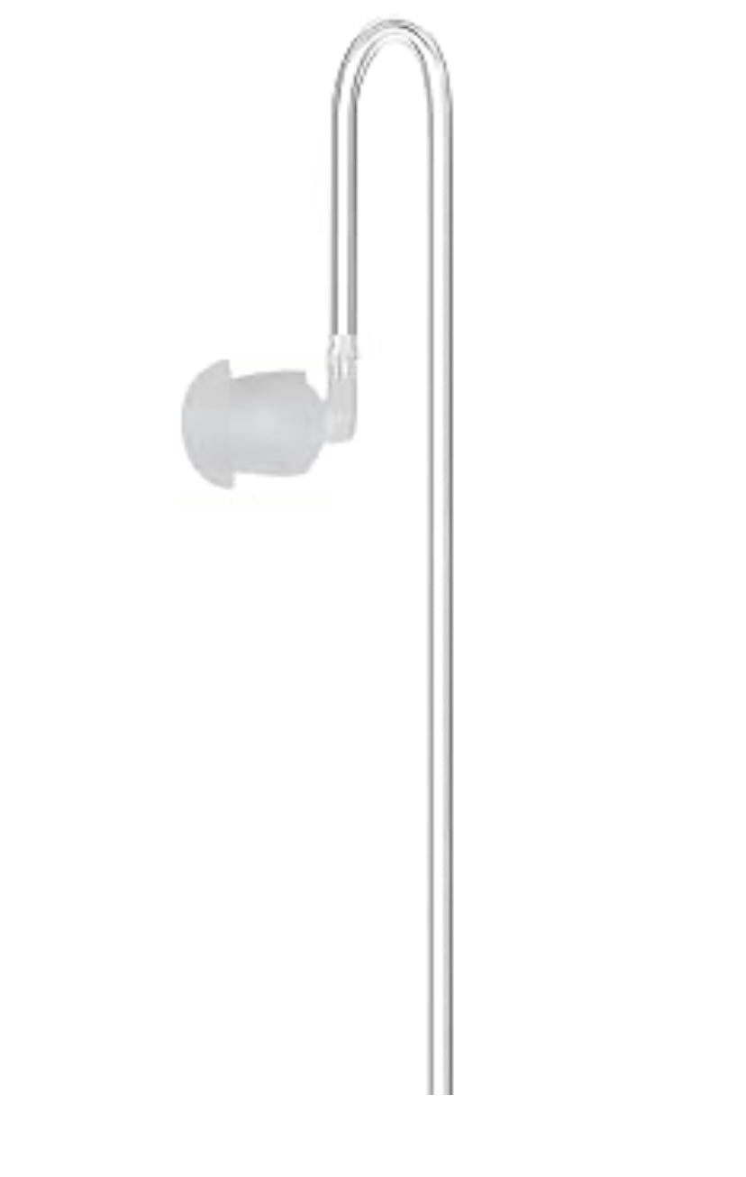 Tube à air de rechange pour oreillette radio bidirectionnelle (transparent) lots de 2