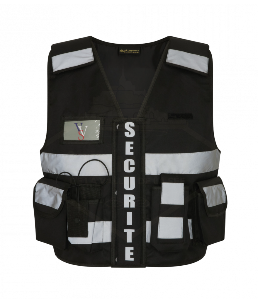 GILET TACTIC THOR SÉCURITÉ PRIVÉE (DÉCRET 180723)