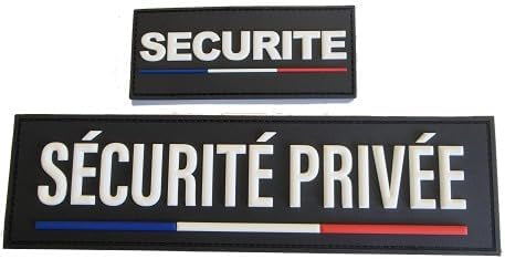 Jeu de 2 Bandeaux Sécurité Privée