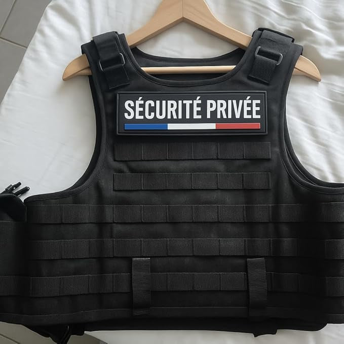 Jeu de 2 Bandeaux Sécurité Privée