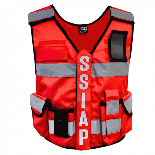 Gilet MULTIPOCKET 2.0 SSIAP SÉCURITÉ PRIVÉE conforme décret