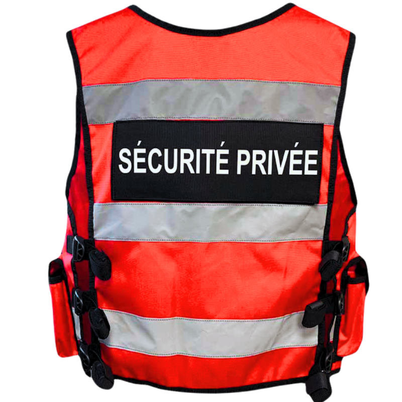 Gilet MULTIPOCKET 2.0 SSIAP SÉCURITÉ PRIVÉE conforme décret